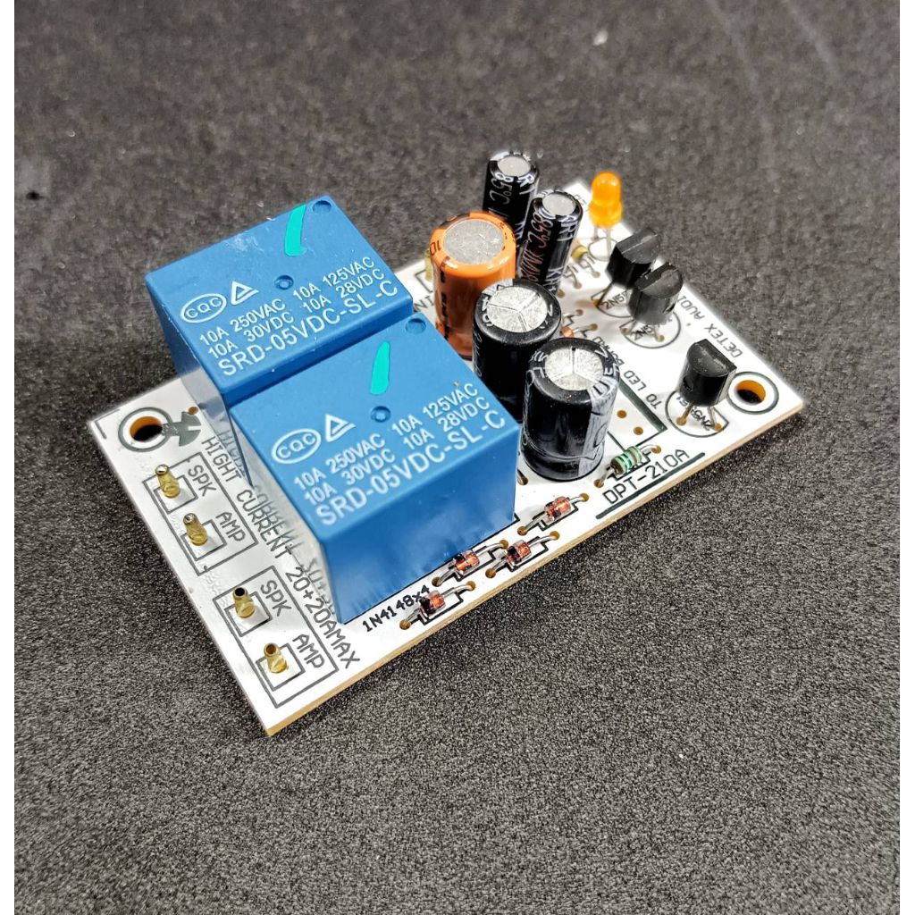 บอร์ดป้องกันลำโพง 12V  10+10A ระดับมืออาชีพ - รูปที่ 3