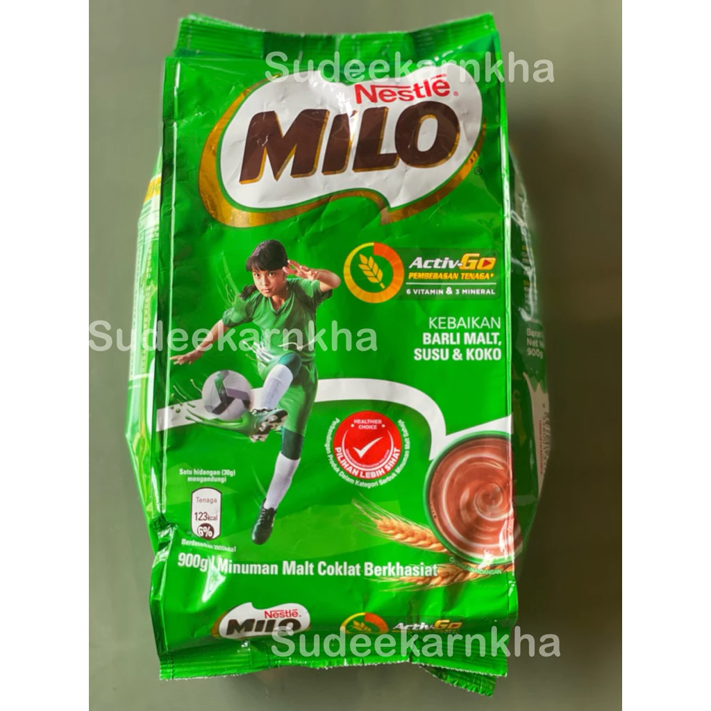 Nestle Milo Activ-Go ไมโล ชนิดผง ขนาด 900 กรัม
