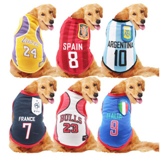 PP-346-1 เสื้อผ้าสัตว์เลี้ยง ทีมฟุตบอล ทีมบาสเก็ตบอล (Size :…