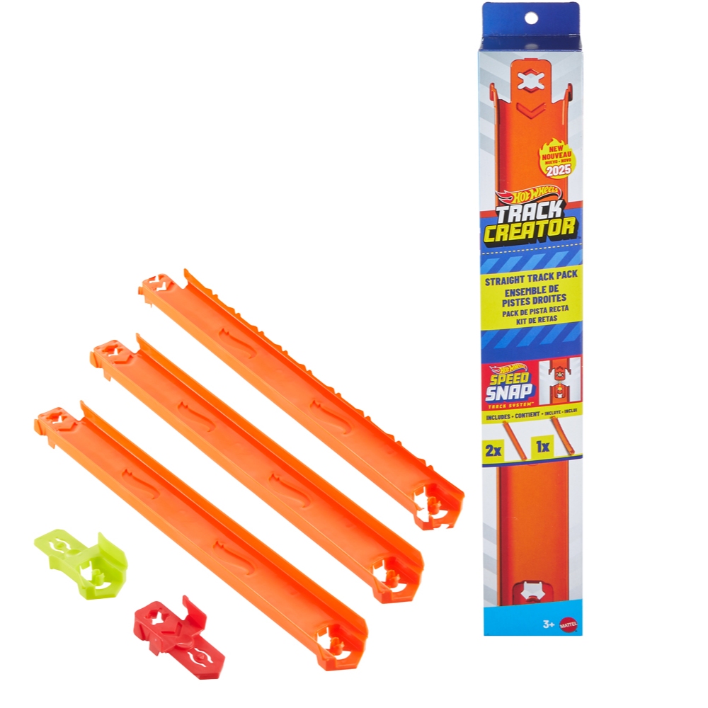 Hot Wheels طقم مسارات مستقيمة Track Creator — صورة 3