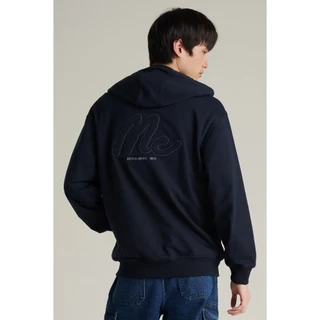 Mc JEANS (แม็คยีนส์) เสื้อกันหนาว Unisex เสื้อกันหนาวมีฮู้ด ทรงเรกูลาร์ Regular Fit Hoodie MJHP245