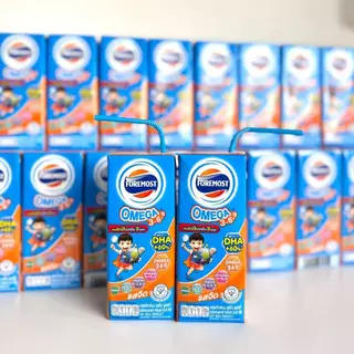 Foremost Omega 369 รสจืด UHT​แพ็ค​​ 3​ลัง