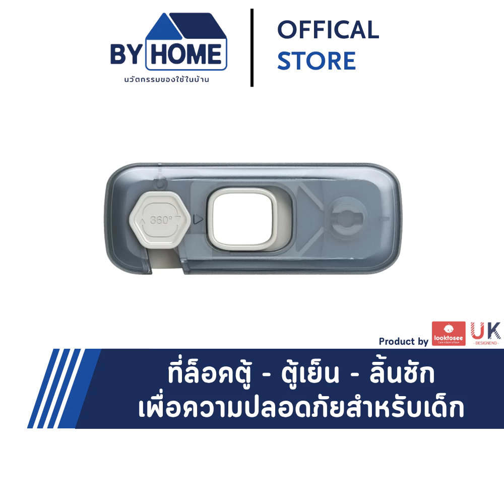 ที่ล็อคประตู ที่ล็อคตู้ ตู้เย็น กันเด็กเปิด เพื่อความปลอดภัยสำหรับเด็ก มาตราฐาน UK