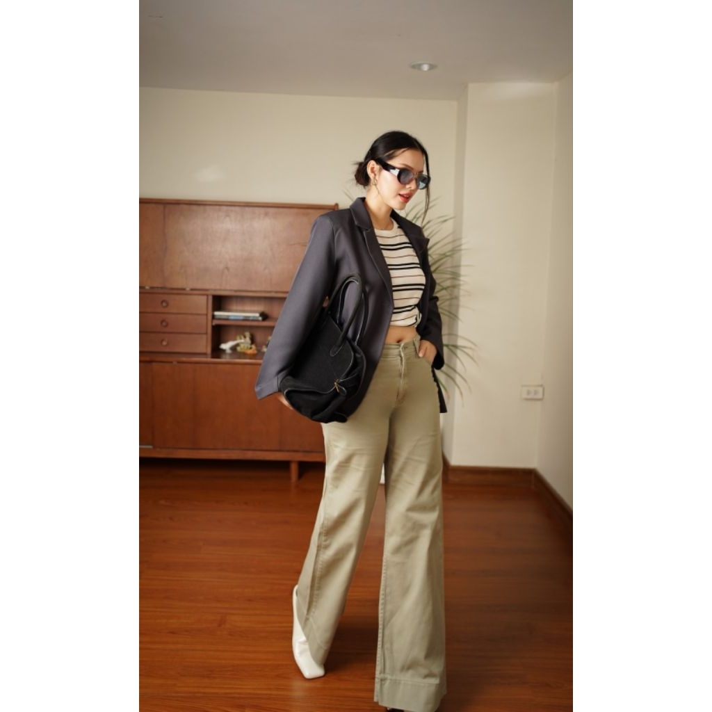 BAGGY STRAIGHT DENIM By Zoostudio