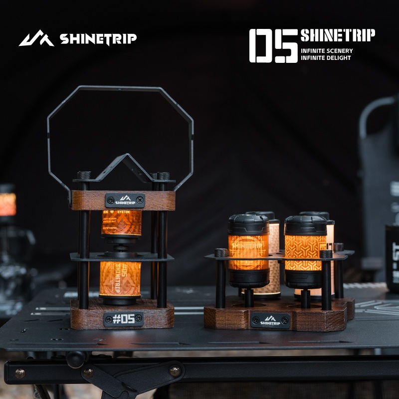 ฐานตั้งโคมไฟแคมป์ปิ้ง19 ไฟ38 [Shinetrip #05 19 Explore Light stand] ขาตั้งไฟบรรยากาศ ฐานอาร์เรย์