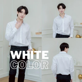 เสื้อเชิ้ตคอปกแขนยาว เสื้อเชิ้ตผู้ชาย(10สี) ผ้าOxford [M-XXXL]
