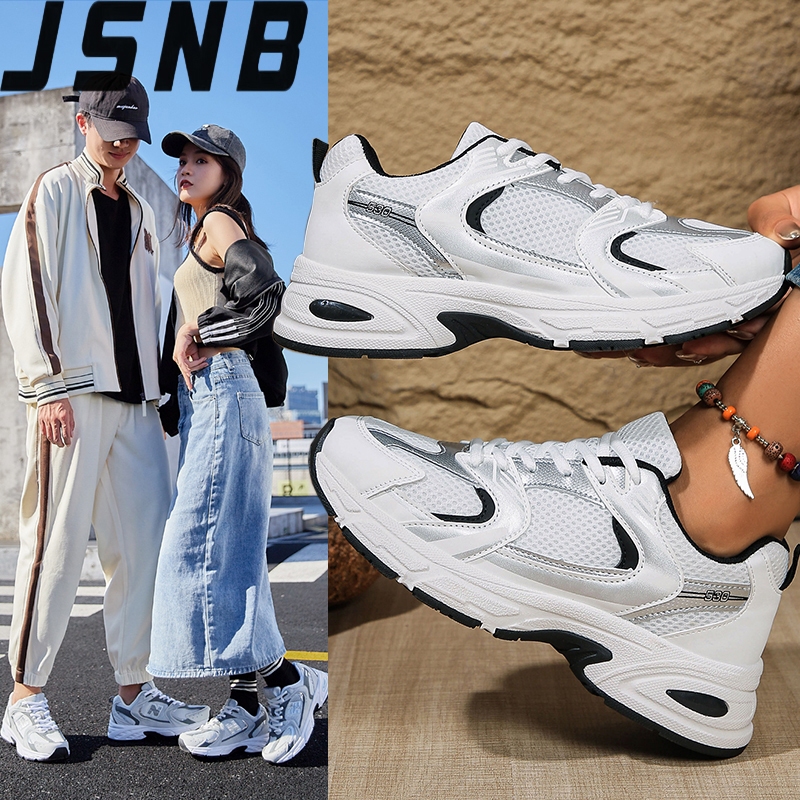 รองเท้ากีฬาคู่รักสไตล์เกาหลี ผู้หญิงไซส์ 36-45 ลดพิเศษ! เดินสบาย ใส่เก๋ เทรนด์มาแรง ใส่ได้ทุกวัน จัดส่งเร็ว