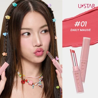 Ustar Zignature Maxx Cover Crystal Glam Lipstickลิปกระจก ปากฉ่ำ ลิปบาล์ม ฉ่ำวาว 5 เฉดสี ลิปทินท์บาล์ม ลิปสติก