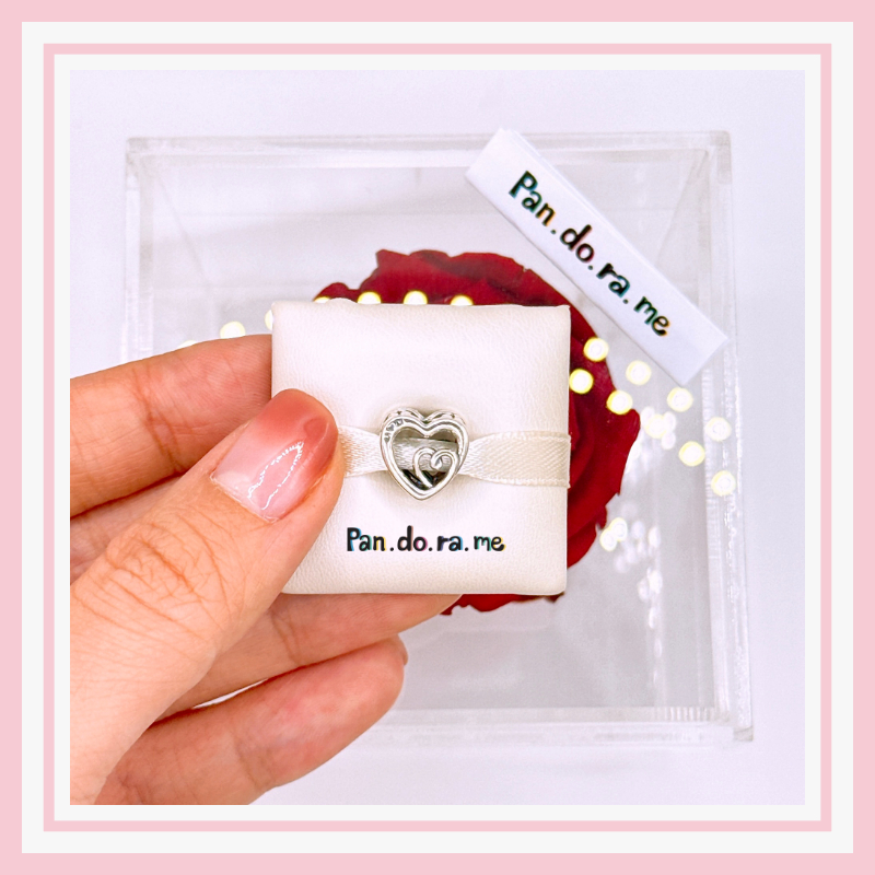 [พร้อมส่ง สินค้าแท้ 💯] **ชาร์มหัวใจแพน** Entwined Infinite Hearts Charm - รูปที่ 2