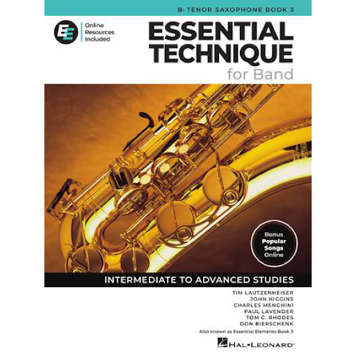 Essential Technique Bb Tenor Saxophone Book 3/Online