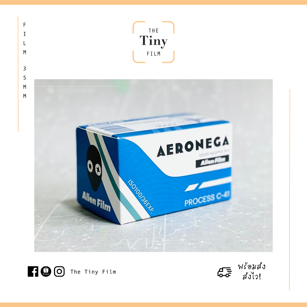 [พร้อมส่ง!] 💙 ฟิล์มสี สดใหม่ Aeronega 100