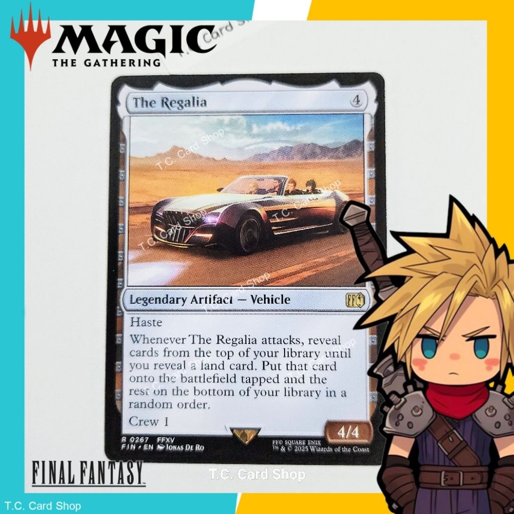 The Regalia - R0267 (Goldstamp) (FFXV) - Final Fantasy - Magic the Gathering (MTG)