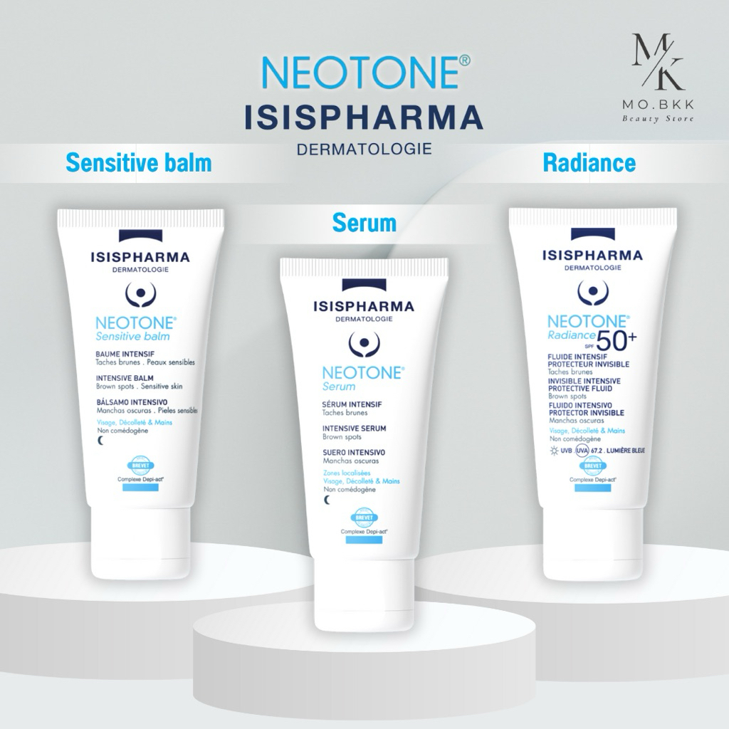 ISISPHARMA Neotone Serum / Sensitive /radiance30ml Depigmentation สำหรับกระ ฝ้า จุดด่างดำ