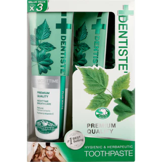 [แพ็คสุดคุ้ม3ชิ้น] Dentiste' Original Toothpaste ยาสีฟัน ออริจินอล 160 กรัม เดนทิสเต้ ฟันขาว ลดคราบพลัค ลมหายใจหอมสดชื่น