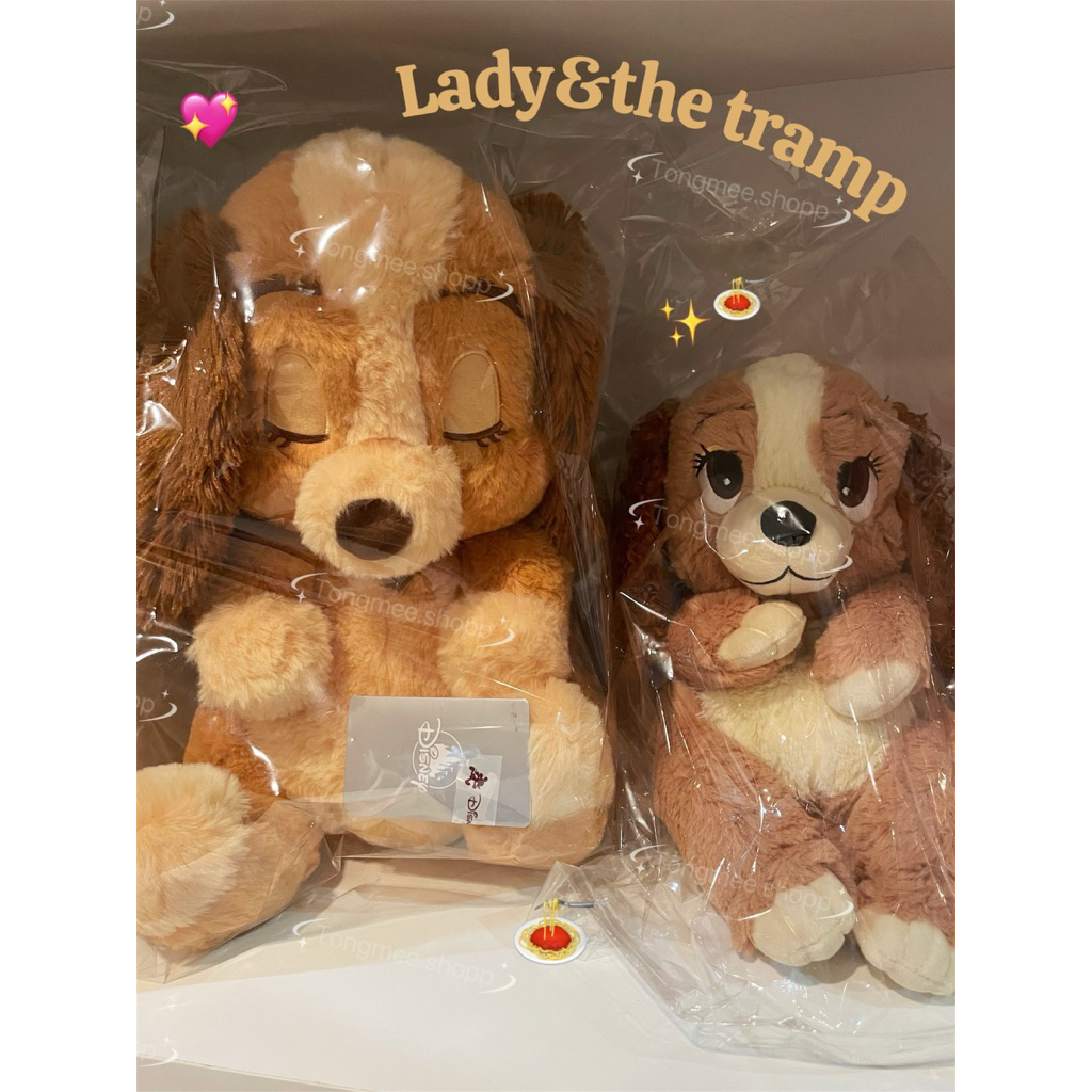 [พร้อมส่งทันทีในไทย🇹🇭] ตุ๊กตา Lady จาก Lady and the tramp แท้ 100%