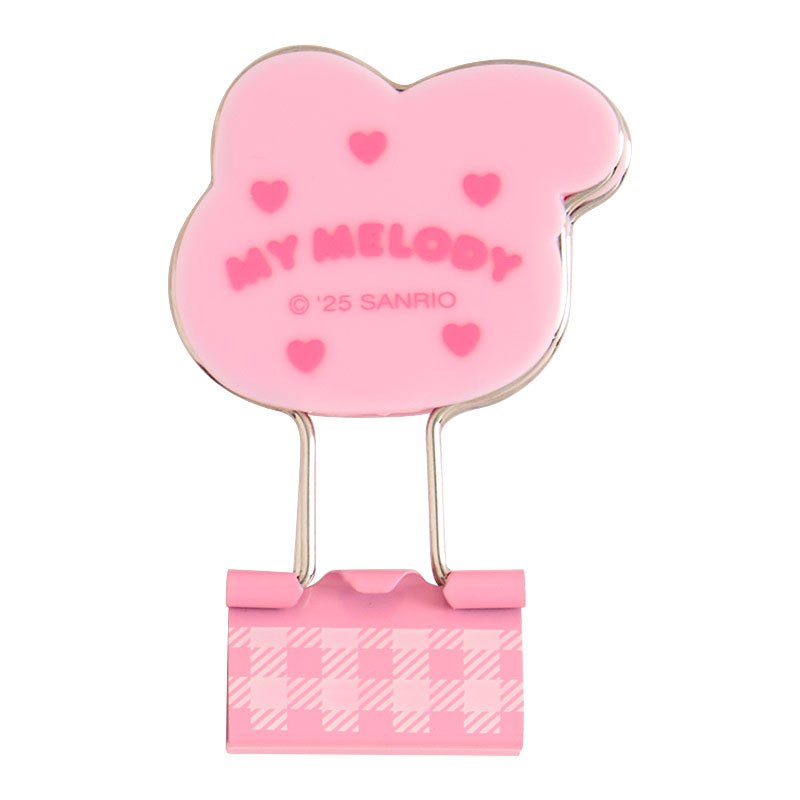 คลิปหนีบ mm Mymelody แต่ละชิ้นกว้างประมาณ 3.3 ซม. x ลึก 1.1 ซม. x สูง 5.5 ซม. ABS,เหล็ก - รูปที่ 2