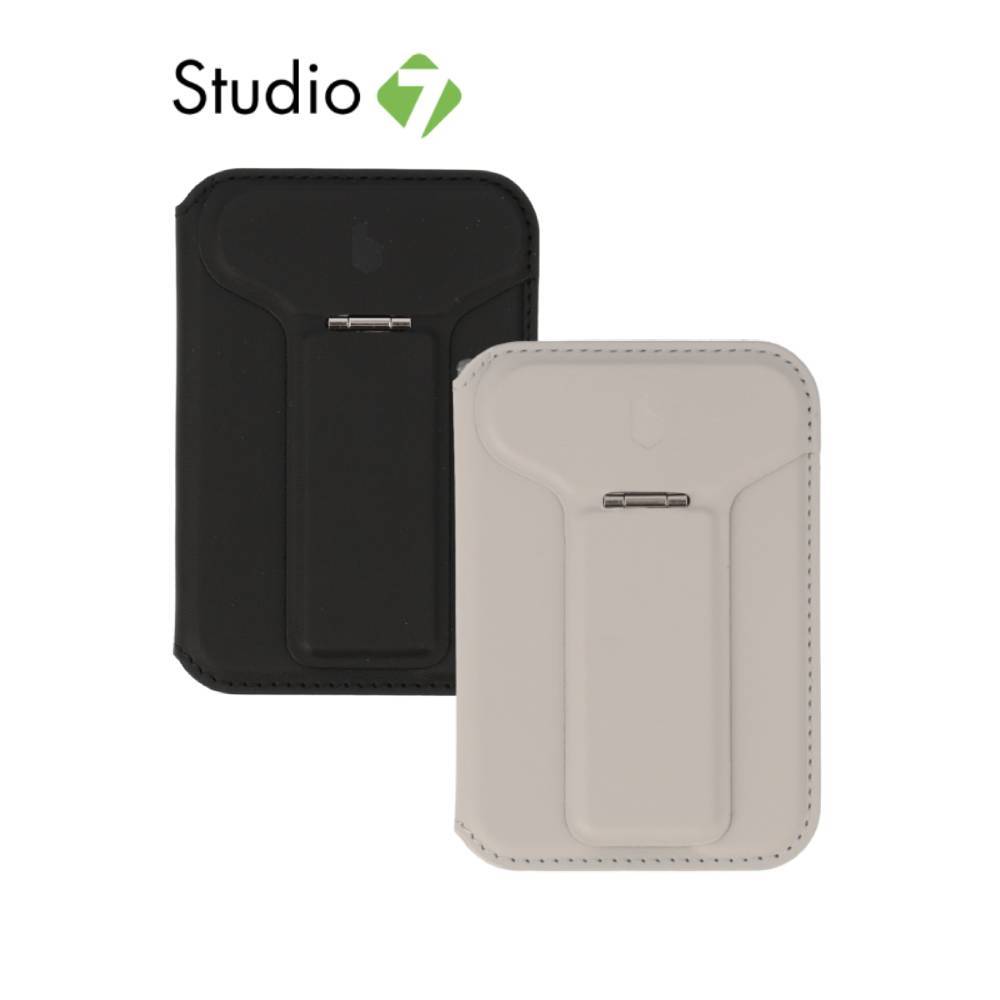 ขาตั้งโทรศัพท์แม่เหล็ก Blue Box Slim magnetic Phone Stand and Card Wallet Glide by Studio 7