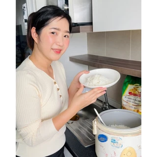 [10กิโล 1ถุง] GREEN ข้าวหอมมะลิใบเตย ข้าวหอมใบเตย ต้นฤดู เกรดส่งออก ข้าวสาร ตรา กำปั่นทอง ขนาด 10 กิโลกรัม