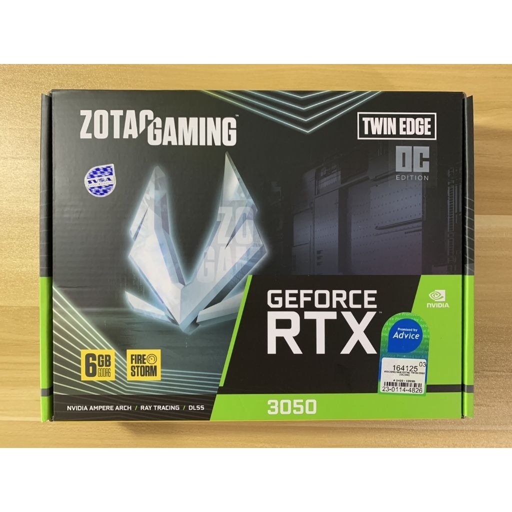 ZOTAC GAMING RTX 3050 6GB ( ประกันยาว )