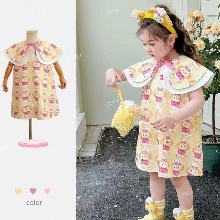 MC111 พร้อมส่ง เดรสลูกสาว น้องหมาน่ารัก คุณหนู ผ้าดีมากกก