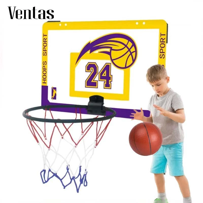 Ventas ห่วงบาสเกตบอลขนาดเล็กสำหรับเด็ก เกมบนแป้นหลัง ชุดห่วงบาสเกตบอลในร่ม เกมสุขภาพสำหรับเด็ก