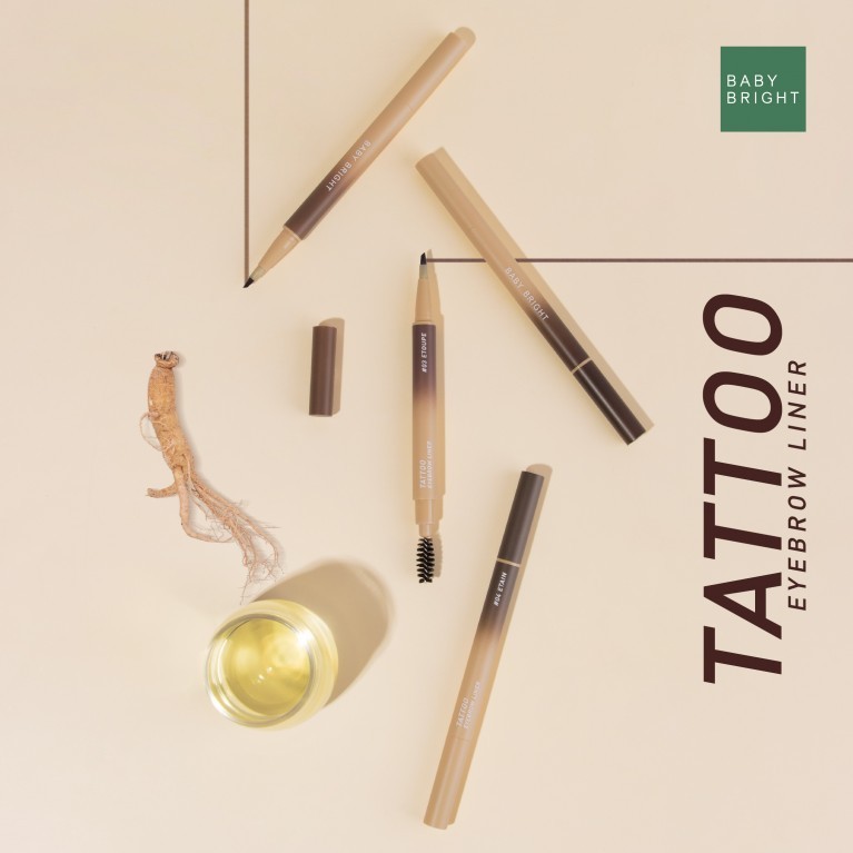 Baby Bright Tattoo Eyebrow Liner 0.5g เบบี้ ไบร์ท แทททูอายบราวไลน์เนอร์ เติมมิติให้เส้นคิ้วสวยคม ด้วยไลน์เนอร์เขียนคิ้ว - รูปที่ 3
