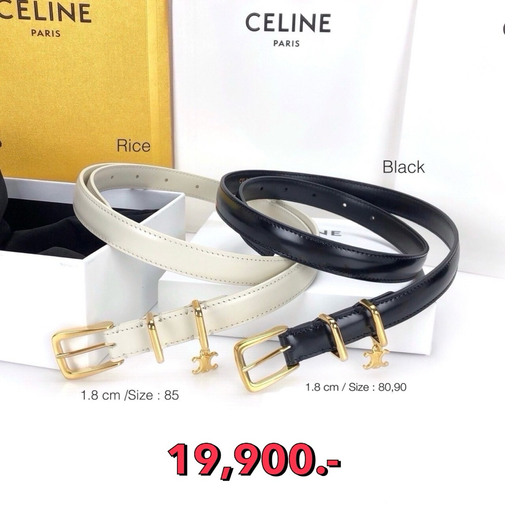 เข็มขัด celine ของแท้ 100%