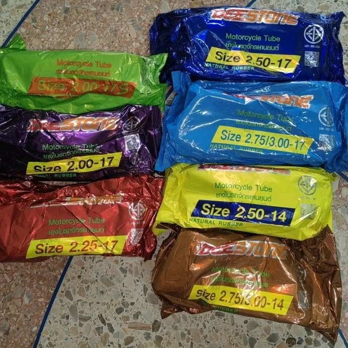 ยางในมอเตอร์ไซค์ขอบ14ขอบ17ดีสโตนDeestone