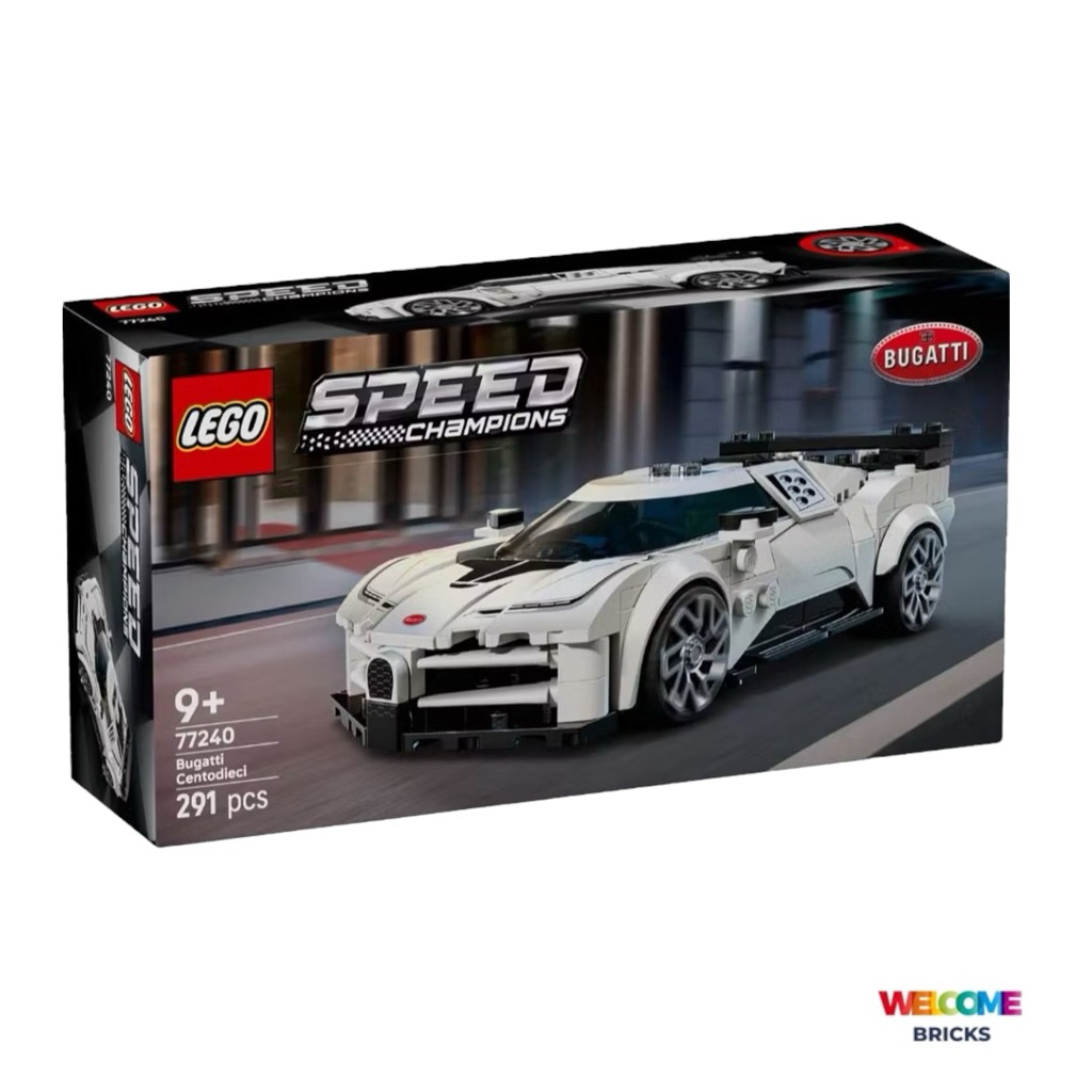 LEGO® Speed Champions 77240 Bugatti Centodieci Hyper Sports Car สินค้าพร้อมส่ง กล่องสวย ของแท้ 100 %