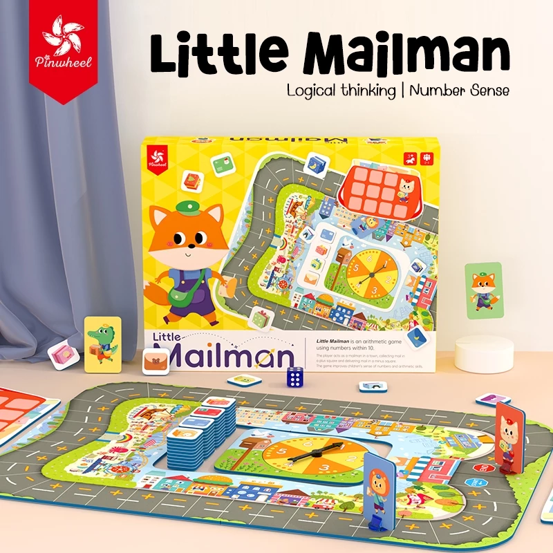 Pinwheel Little Mailman | บอร์ดเกม ของเล่นเสริมพัฒนาการ ของเล่นเด็ก