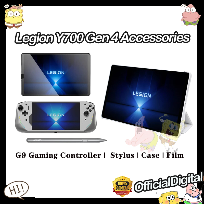 【Original】 Lenovo Legion Y700 Gen 4 Lenovo Legion Y700 4rd Gen Accessories Lenovo Stylus（Case / Stylus / G9 Gaming Cont
