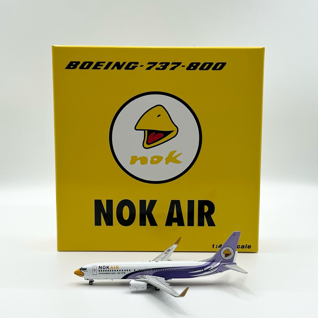 โมเดลเครื่องบิน Nok Air B737-800 HS-DBN [พร้อมส่ง]