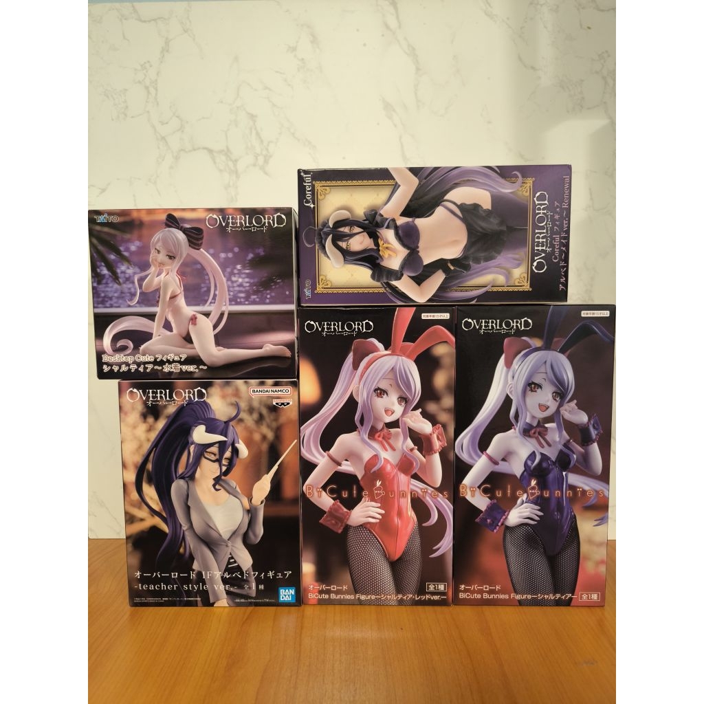 (ของแท้ พร้อมส่ง) Figure Overlord Albedo Shaltear
