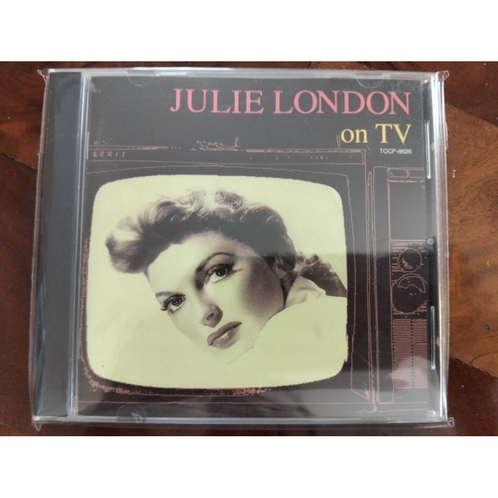 ซีดีเพลง cd music Julie London On TV The End of The World Cry Me a River รวมเพลง made in Japan มือสอ