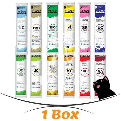 [ยกกล่อง 30 ซอง] VF+Core วีเอฟ คอร์ เสริมสร้างและบำรุงสุนัขและแมว ตั้งแต่ 2 เดือนขึ้นไป
