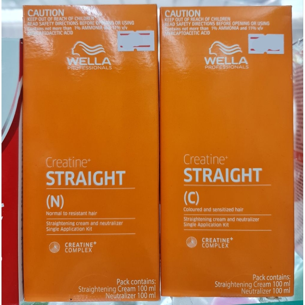 ครีม ยืด ผม เวลล่า ครีเอทีน + สเตรท Wella Creatine + Straight