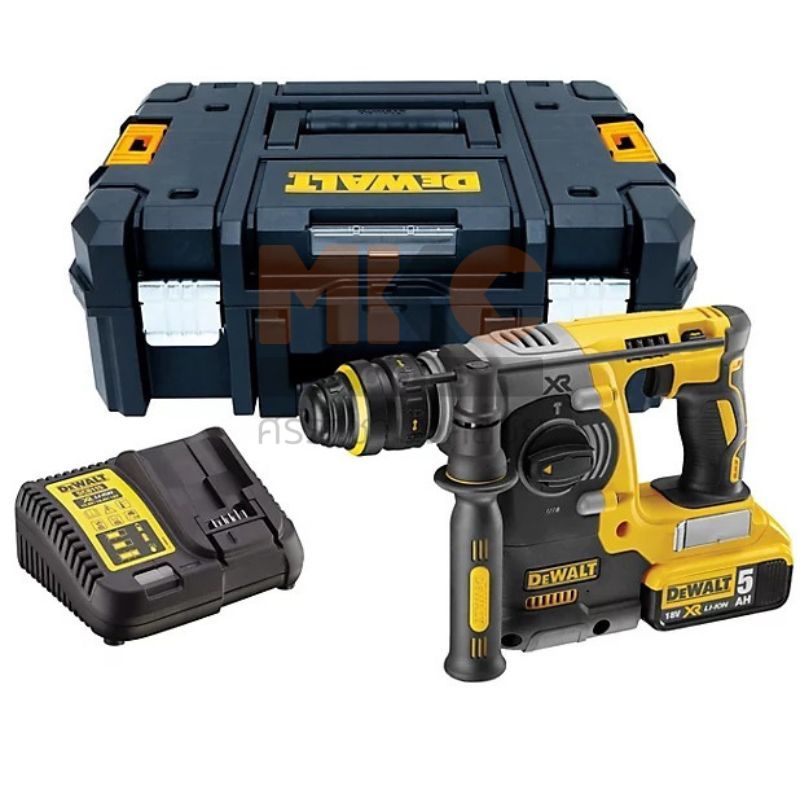 Dewalt สว่านโรตารี่ ไร้สาย 20V DCH273P1 มี 3ระบบ (รวมแบตเตอรี่และแท่นชาร์จ) เซต