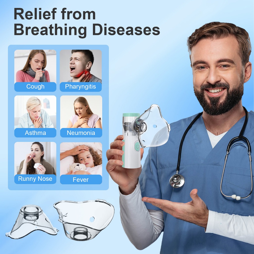 2 IN 1 Multifunctional portable nebulizer