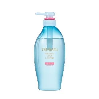 Tsubaki R ซึบากิ พรีเมียม คูลล์ แชมพู (ขวดฟ้า) 450 มล.