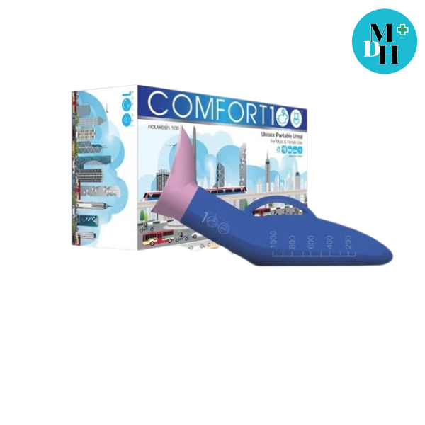 COMFORT100 กระบอกปัสสาวะ สำหรับผู้ชายและหญิง UNISEX คละสี คุณภาพดี 17282
