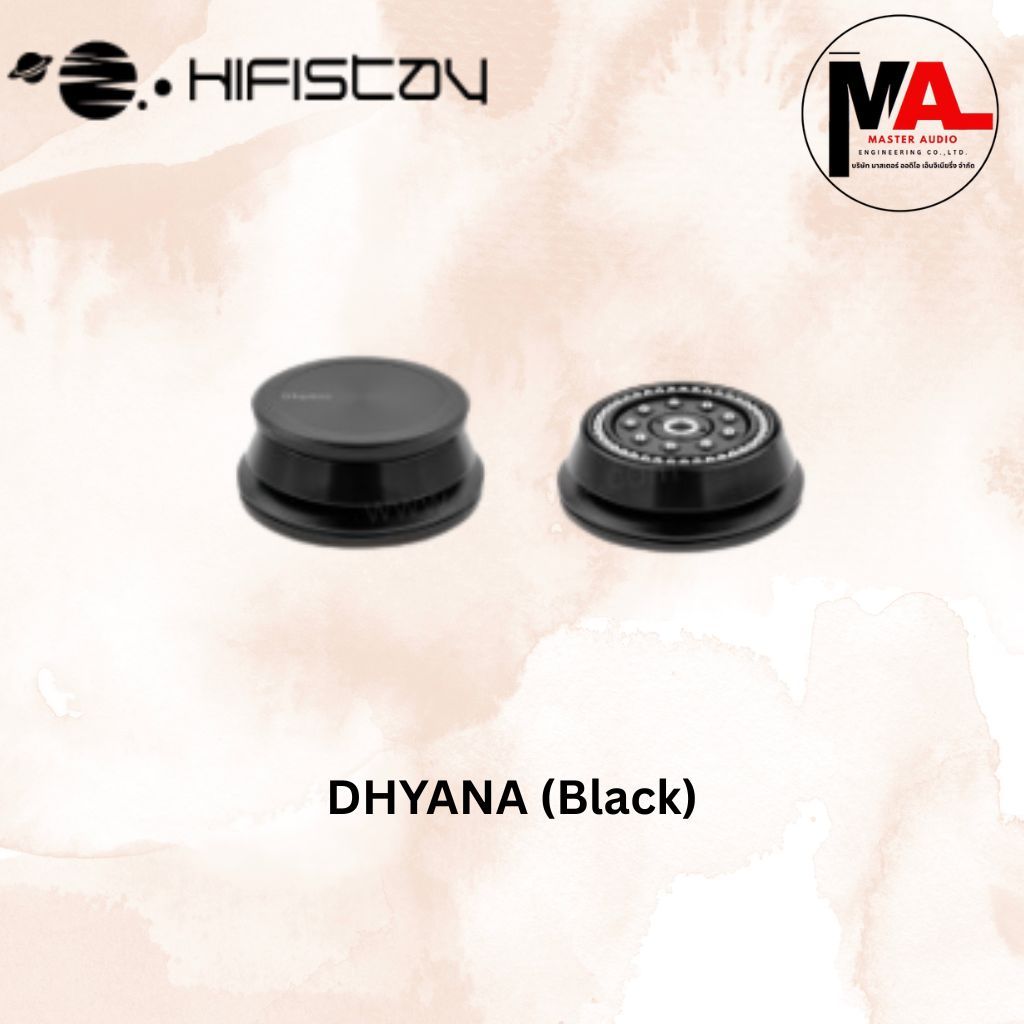 จานรองขาตั้ง HIFISTAY รุ่น DHYANA (Black)