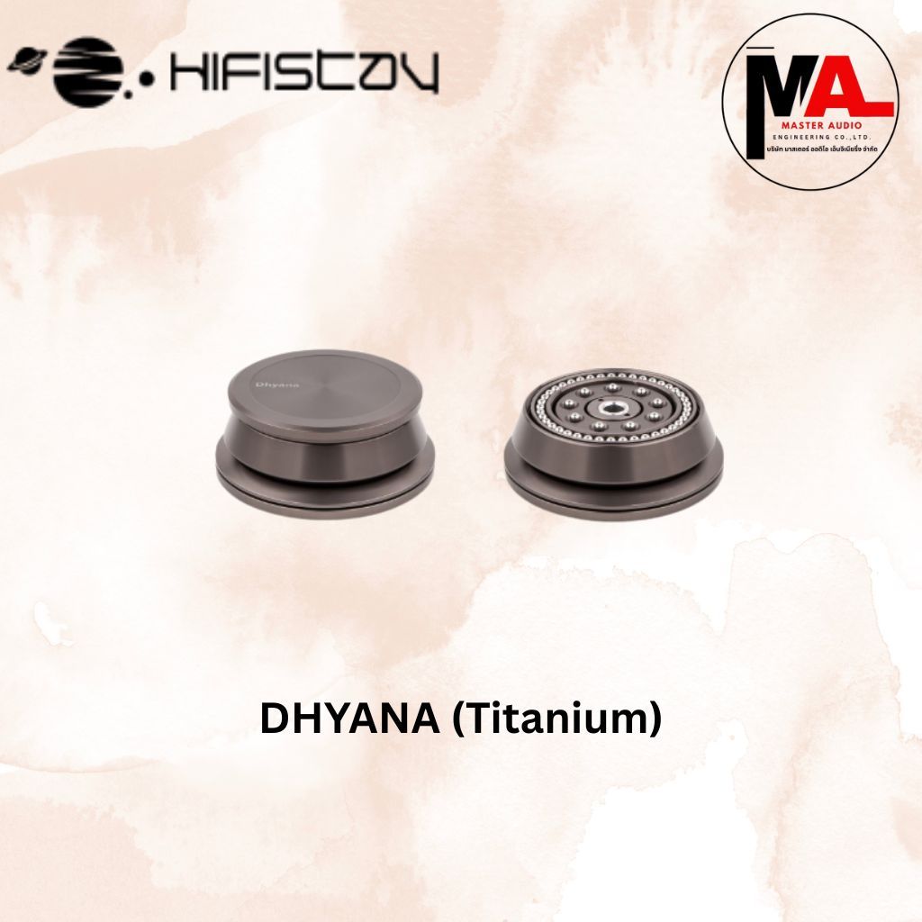 จานรองขาตั้ง HIFISTAY รุ่น DHYANA (Titanium)