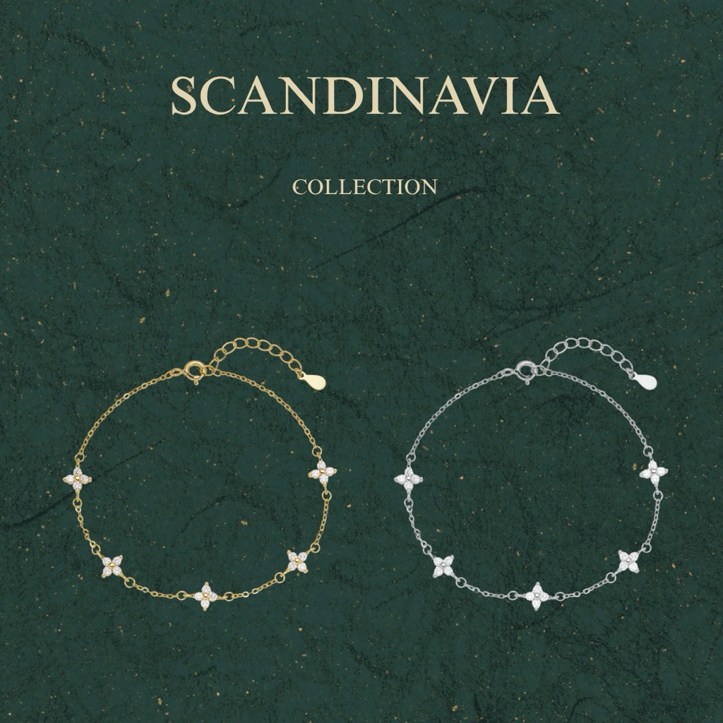 Scandinavia Bracelet สร้อยข้อมืดคลาสสิค และไทม์เลส งดงาม