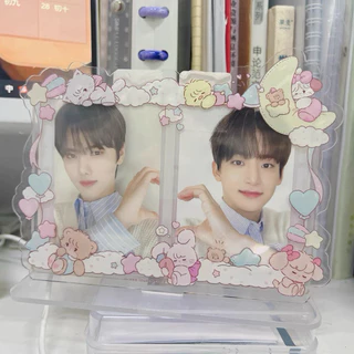 เฟรมตั้งโต๊ะ ลายมิกโกะ ใส่การ์ด