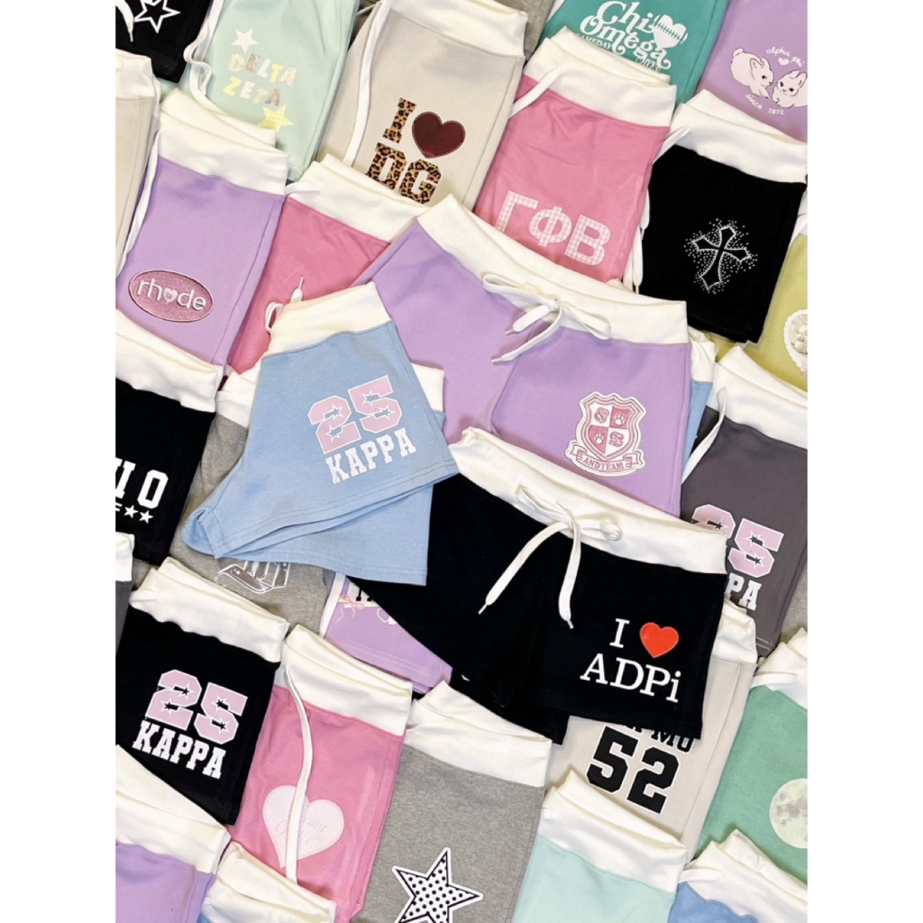 New Collection bunny pants สกรีนลาย กางเกง กางเกงทรงสายฝอ กางเกงขาสั้น กางเกงนอน