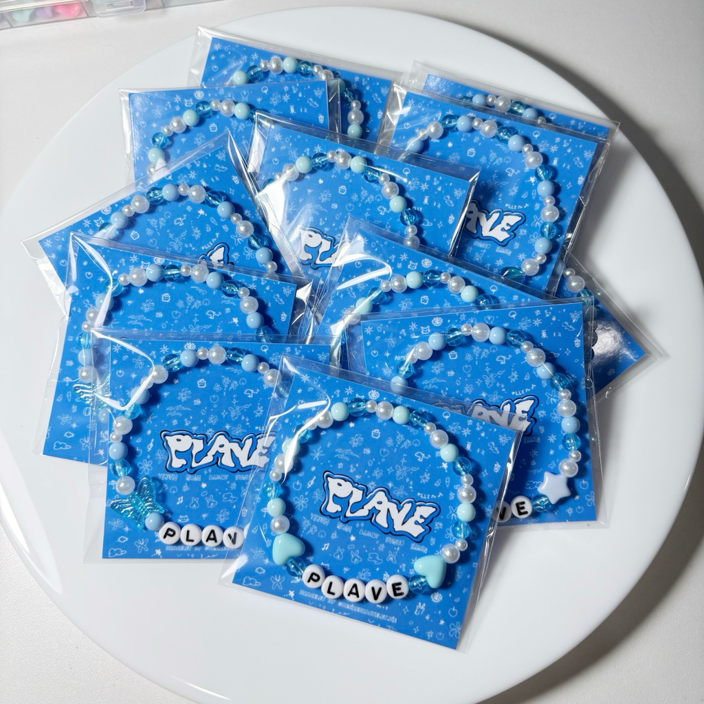 Giveaway Bracelet กำไลลูกปัด 20 ชิ้นขึ้นไป รับทำทุกคอนทุกงาน สอบถามคิวก่อนสั่ง