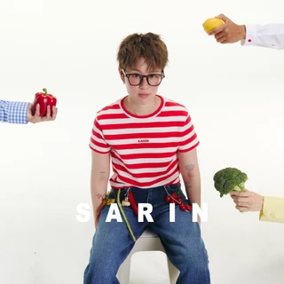 Sarin Picnics Tee club เสื้อยืด ตัวสั้น