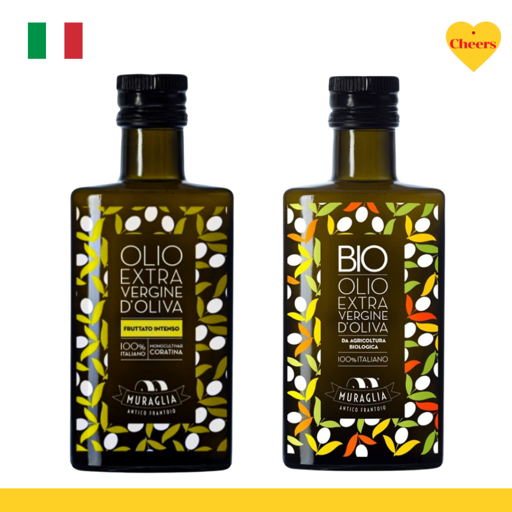 Muraglia Extra Virgin Olive Oil l น้ำมันมะกอกเอ็กซ์ตร้าเวอร์จิน มูราจเลีย 250ml.