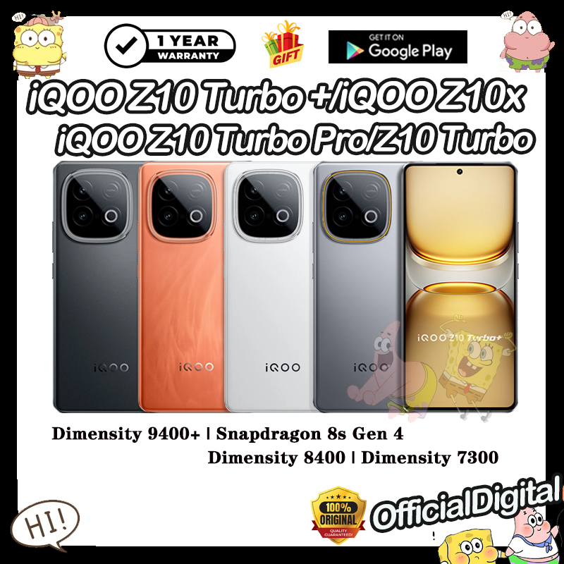 VIVO iQOO Z10 Turbo+ iQOO Z10 Turbo Plus iQOO Z10 Turbo Pro iQOO Z10 Turbo iQOO Z10x iQOO Z9 Turbo P