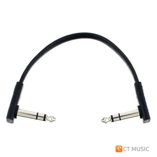 Rockboard Flat TRS Cable Black หัวแจ็ค TRS สาย TRS